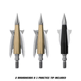 Beast Broadheads - 2 Pack + Practice Tip