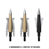 Beast Broadheads - 2 Pack + Practice Tip