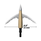 Beast Broadheads - 2 Pack + Practice Tip