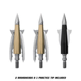 Beast Broadheads - 2 Pack + Practice Tip