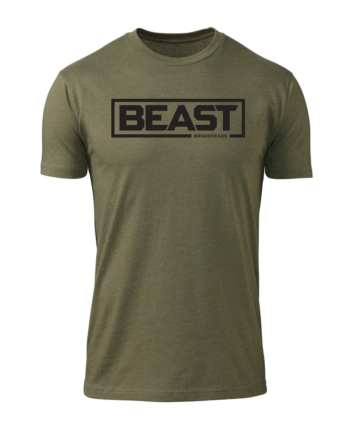 Beast Tee - Olive Square Logo