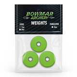 archery weights 3 pack - green